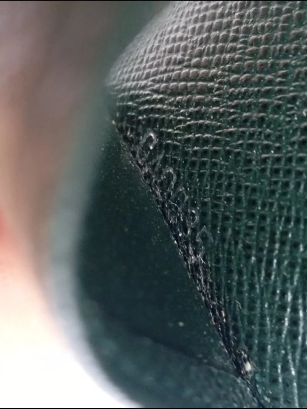 Louis Vuitton Key Holder in Dark Green Taiga Leather